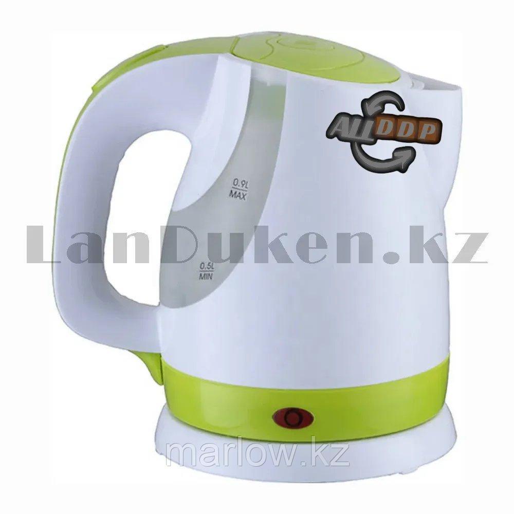 Электрический чайник с функцией авто отключения SDH-203 зеленого цвета - фото 5 - id-p111425668