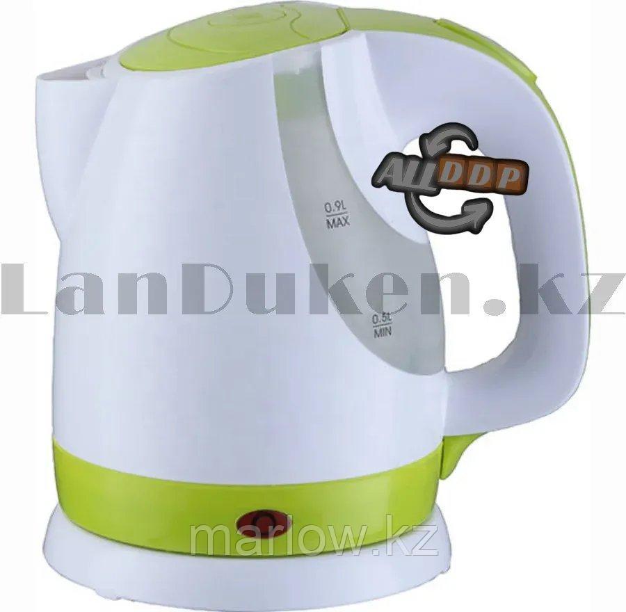 Электрический чайник с функцией авто отключения SDH-203 зеленого цвета - фото 6 - id-p111425668