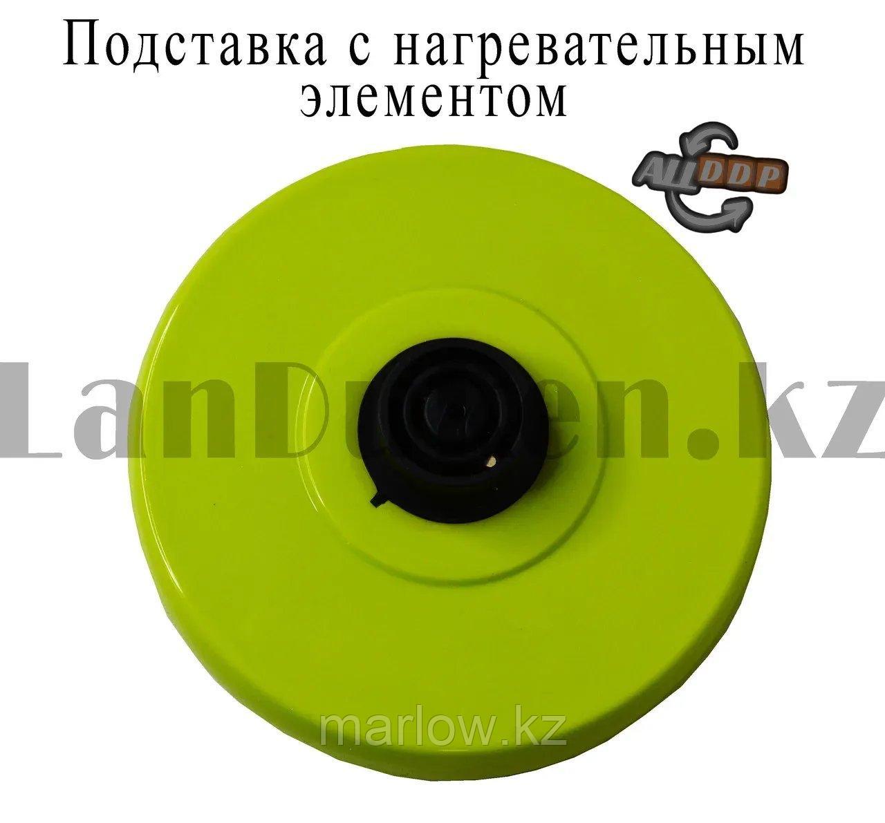 Электрический чайник с функцией авто отключения SDH-203 зеленого цвета - фото 8 - id-p111425668