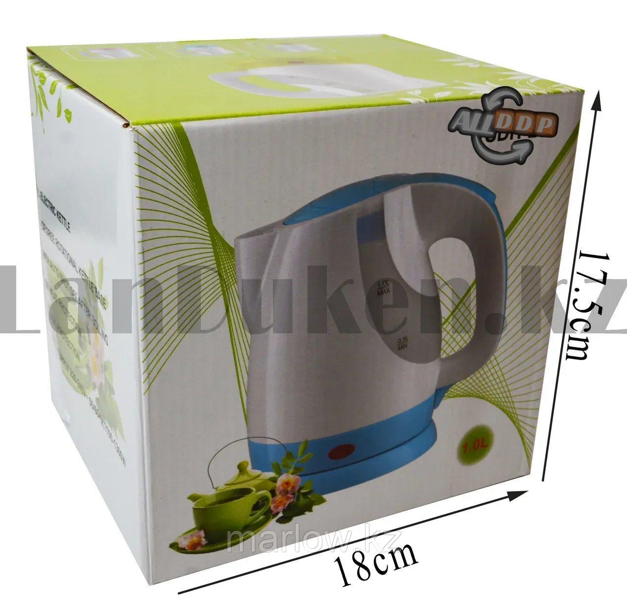 Электрический чайник с функцией авто отключения SDH-203 зеленого цвета - фото 10 - id-p111425668