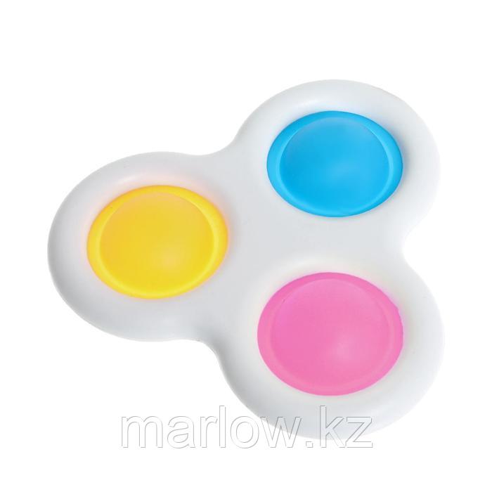 Игрушка развивающая «Симпл Димпл», тройная, цвет МИКС - фото 2 - id-p111430591
