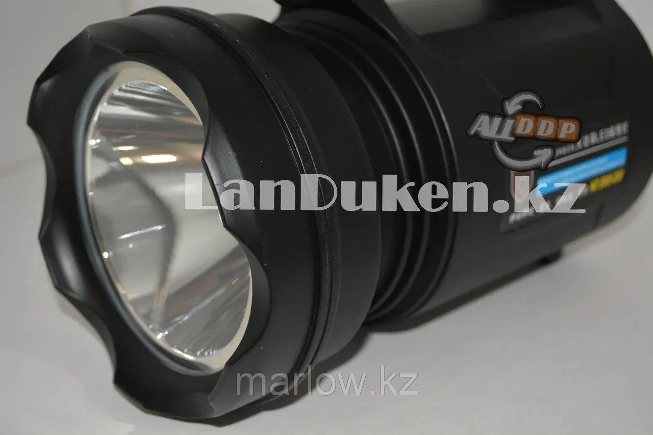 Ручной аккумуляторный светодиодный фонарь прожектор S900 LED 3 режима (зарядка от сети и прикуривателя) - фото 10 - id-p111423704