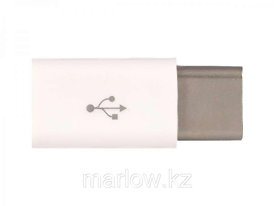 Адаптер плоский с microUSB на USB Type-C c OTG - фото 4 - id-p111418835