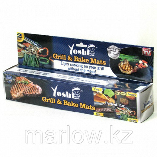 Коврик для гриля и духовки Yoshi Grill and Bake Mats - фото 3 - id-p111415928