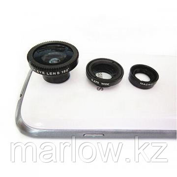 Набор объективов для камеры смартфона, 3 шт - фото 2 - id-p111416896