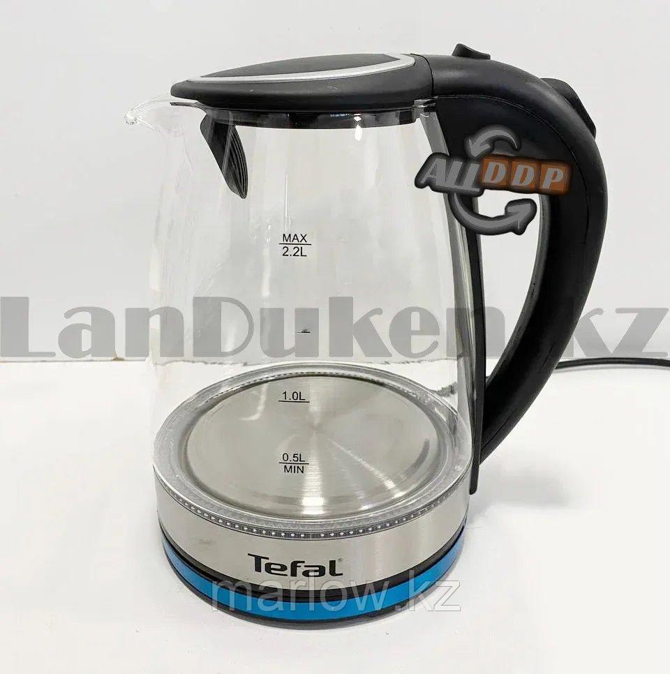Электрический чайник термостойкий с функцией авто отключения и с подсветкой 2,2 л Tefal TF-818 - фото 3 - id-p111425677