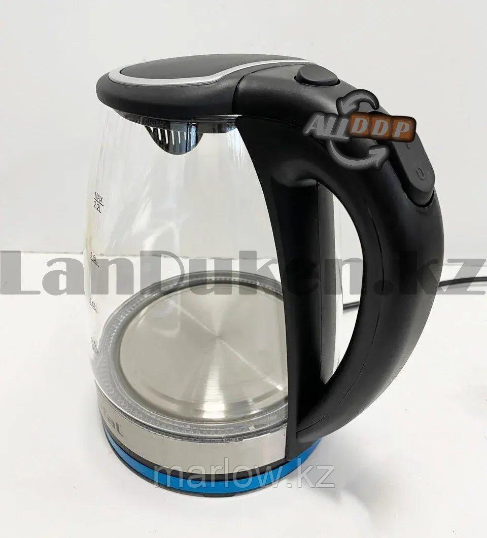 Электрический чайник термостойкий с функцией авто отключения и с подсветкой 2,2 л Tefal TF-818 - фото 5 - id-p111425677