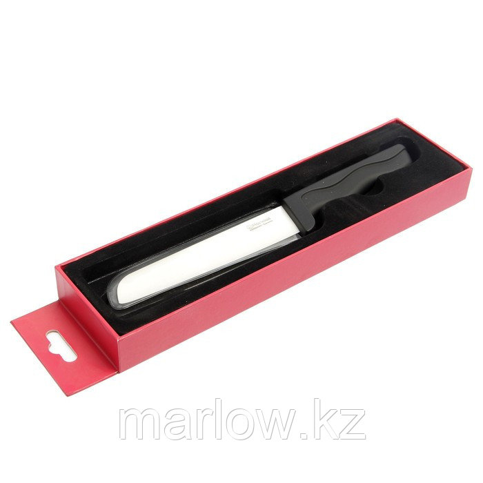 Керамический поварской нож Glanz White Rondell RD-467 - фото 3 - id-p111417874