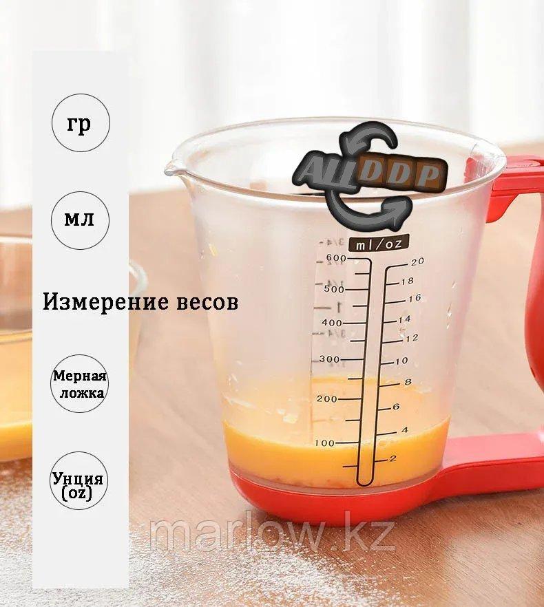 Кухонные весы мерный стакан с термометром электронные LCD-дисплеем Digital measuring cup scale в ассортименте - фото 2 - id-p111425697