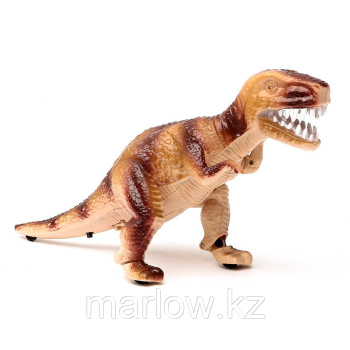 Динозавр «Рекс» работает от батареек, световые и звуковые эффекты. цвета МИКС - фото 2 - id-p111431623