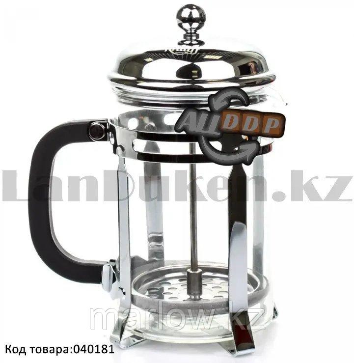Заварник френч-пресс из нержавеющей стали (пресс для чая и кофе) JML 800 ml - фото 1 - id-p111424725