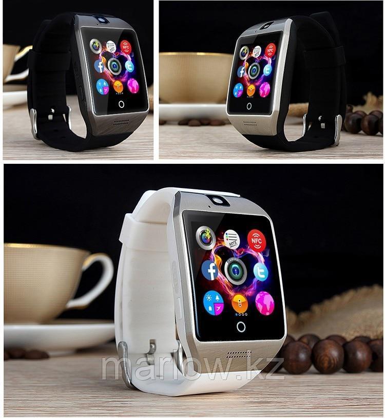 Ақылды сағат Q18S Smart Watch, ақ - фото 1 - id-p111420801