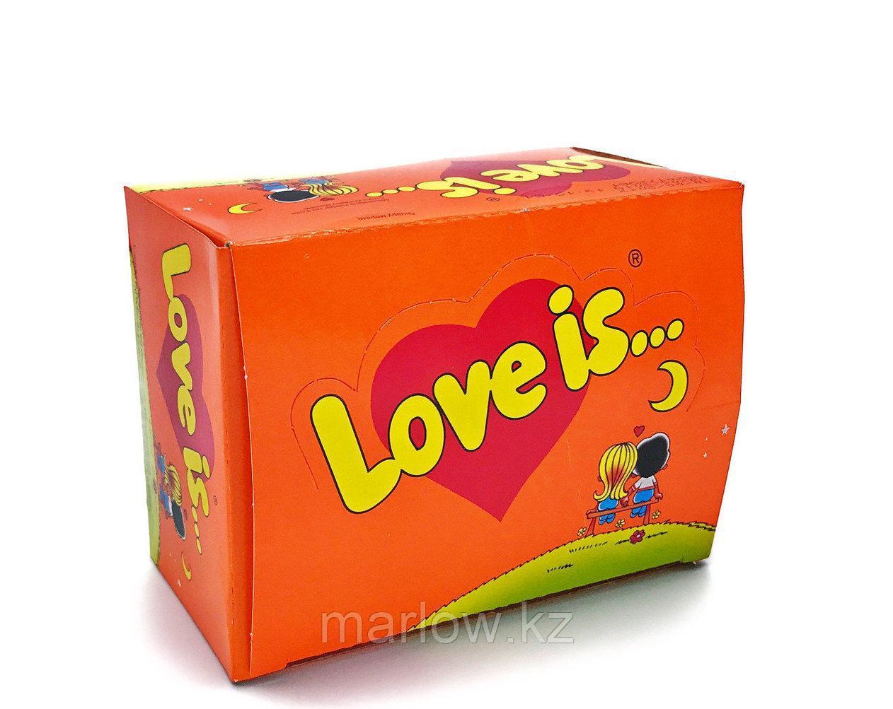 Жвачка Love is - апельсин-ананас (блок 100 шт) - фото 5 - id-p111416920