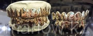 Грилзы, с открытыми зубами, бронза - фото 3 - id-p111418885