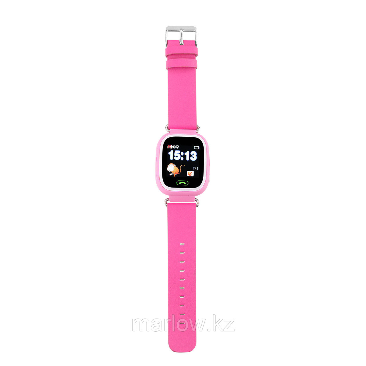 Smart Baby Watch Q80 - умные детские часы с GPS, розовые - фото 5 - id-p111416934