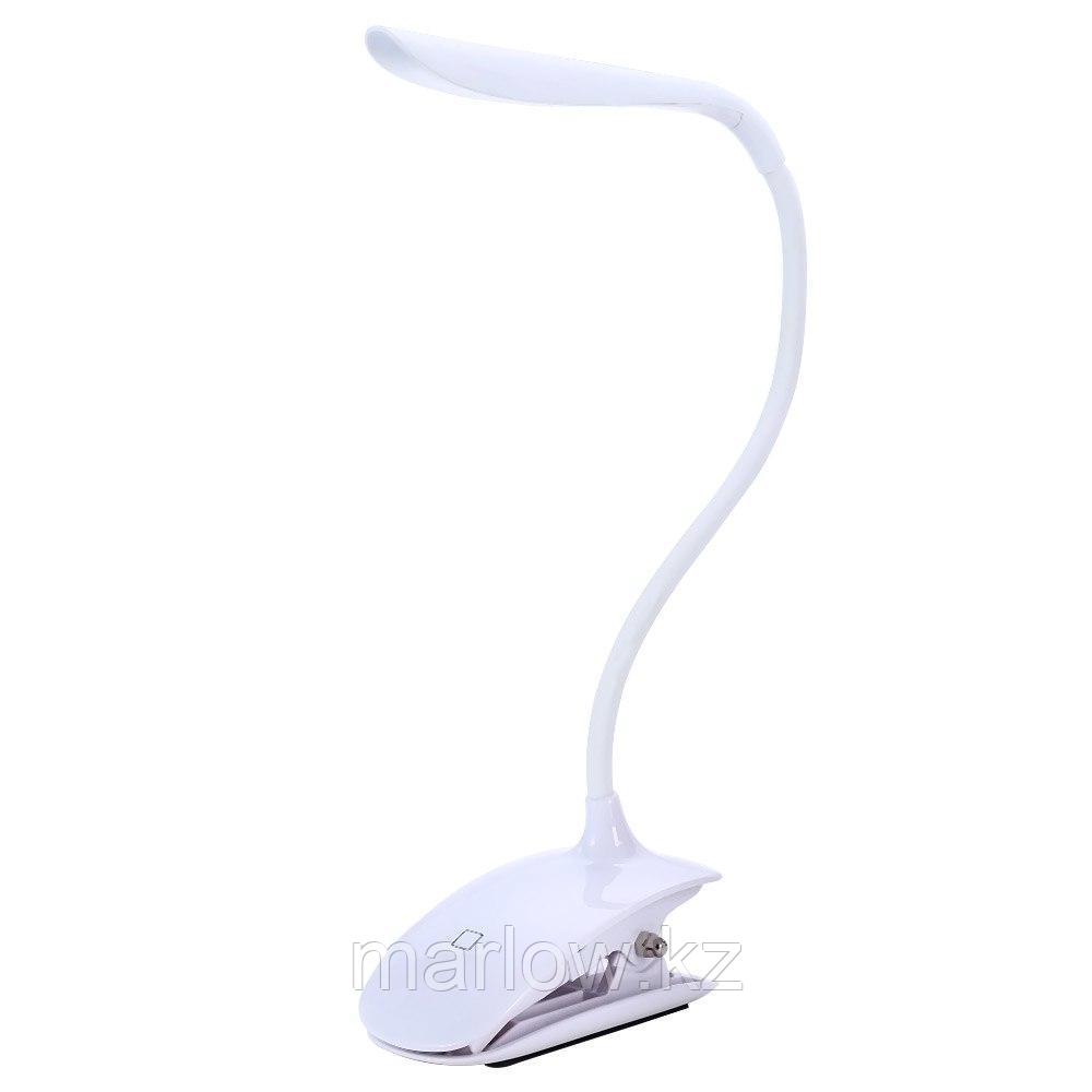 110- MasterLight Настольная лампа светодиодная ENDEVER белый, мощн.1,5 W, зарядка от USB - фото 1 - id-p111419849