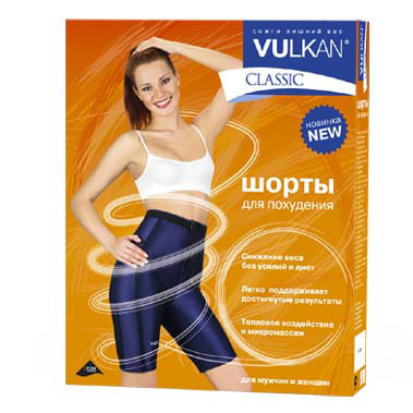 Шорты для похудения Classic Vulkan, XL - фото 2 - id-p111421815