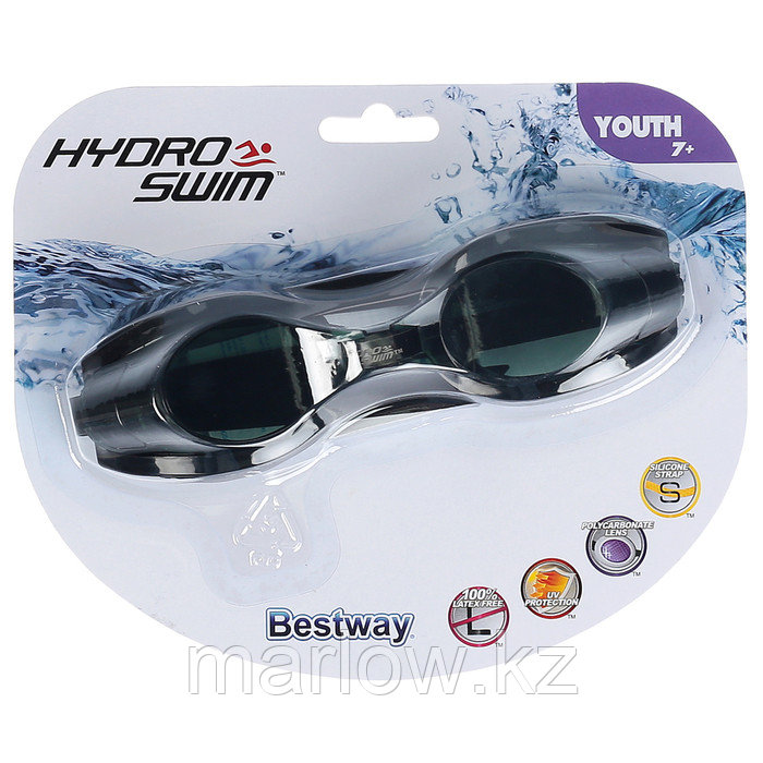 Очки для плавания Pro Racer, от 7 лет, цвета МИКС, 21005 Bestway - фото 4 - id-p111430656