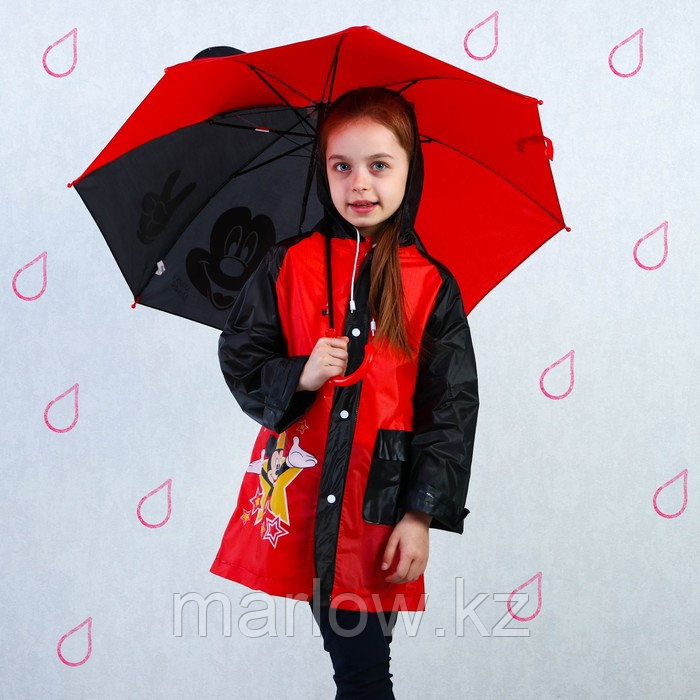 Зонт детский с ушами «Привет», Микки Маус Ø 70 см - фото 6 - id-p111431640
