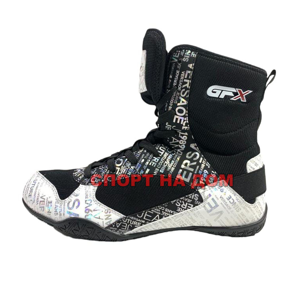 Боксерская обувь GFX PRO-X 40 White/Black - фото 4 - id-p111433737