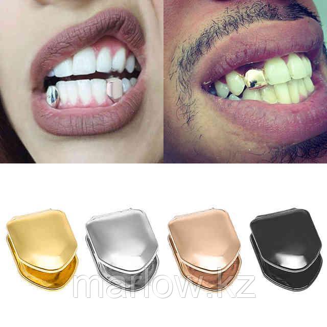 Грилзы, на один зуб, золото - фото 2 - id-p111418890