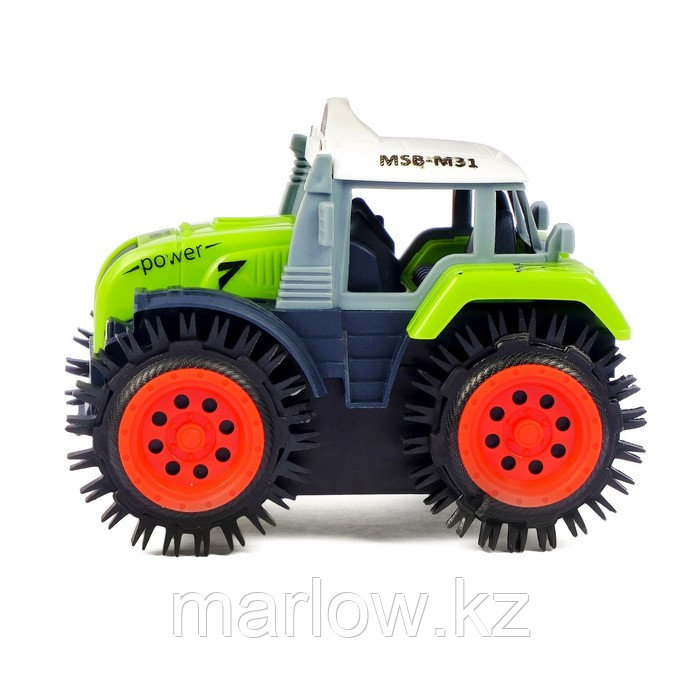 Трактор-перевёртыш «Хозяин фермы», работает от батареек, МИКС - фото 2 - id-p111430670