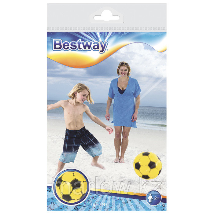 Мяч пляжный Sport, d=41 см, от 2 лет, цвета МИКС, 31004 Bestway - фото 7 - id-p111430694