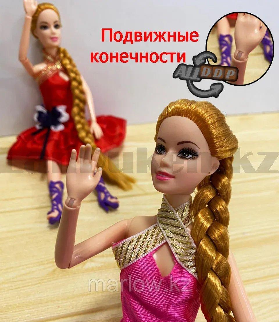 Кукла игрушечная детская с подвижными руками и ногами Балерина с зеркальцем 30 см в ассортименте - фото 4 - id-p111424777