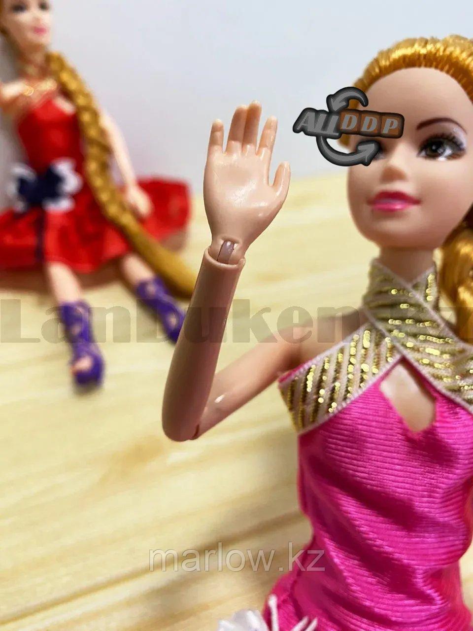 Кукла игрушечная детская с подвижными руками и ногами Балерина с зеркальцем 30 см в ассортименте - фото 9 - id-p111424777