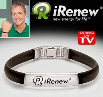 Энергетический браслет для занятий спортом iRenew - фото 2 - id-p111420860