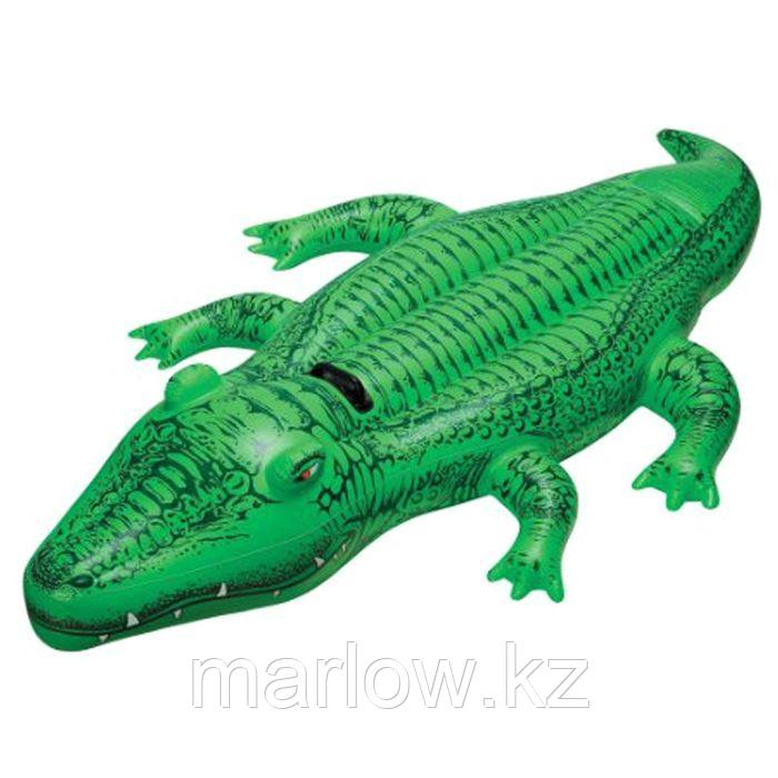 Игрушка для плавания «Крокодил», 168 х 86 см, от 3 лет, 58546NP INTEX - фото 1 - id-p111430699