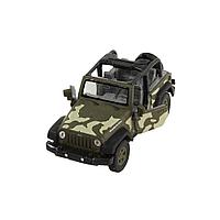 Welly 42371C-CM Велли Модель военной машины 1:34-39 Jeep Wrangler Rubicon