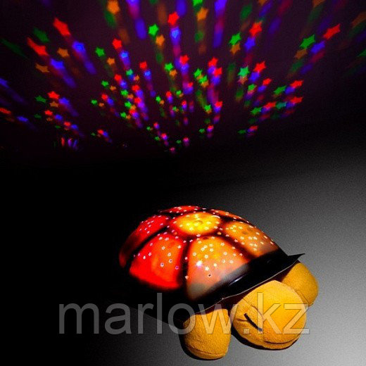 Ночник-проектор Музыкальная черепаха, бежевая - фото 1 - id-p111416025