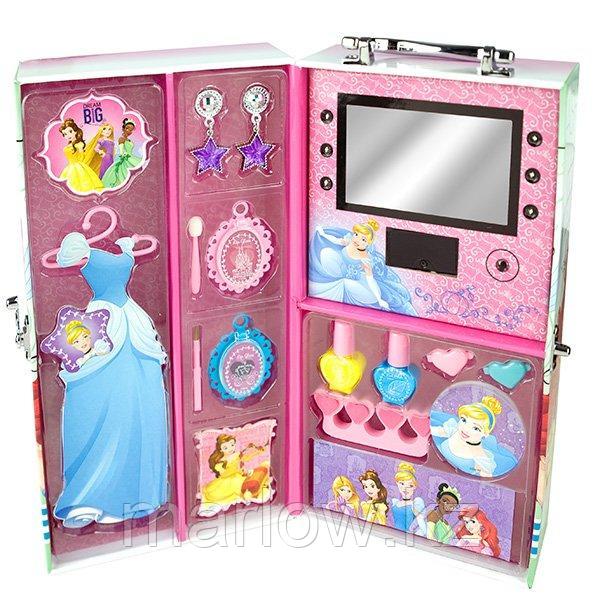 Markwins 9604351 Princess Набор детской декоративной косметики в чемодане с подсветкой - фото 1 - id-p111410274