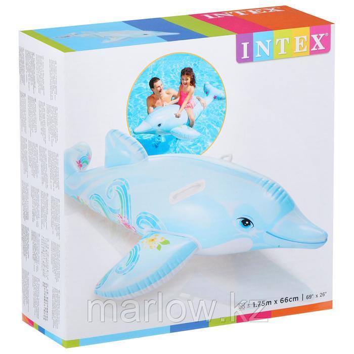 Игрушка для плавания «Дельфин», 175 х 66 см, от 3 лет, 58535NP INTEX - фото 3 - id-p111430715