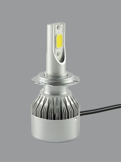 Светодиодные лампы в фары / Комплект светодиодных LED ламп для авто C6 / цоколь H1 / 12-24V / 25W 0 ... - фото 4 - id-p111414125