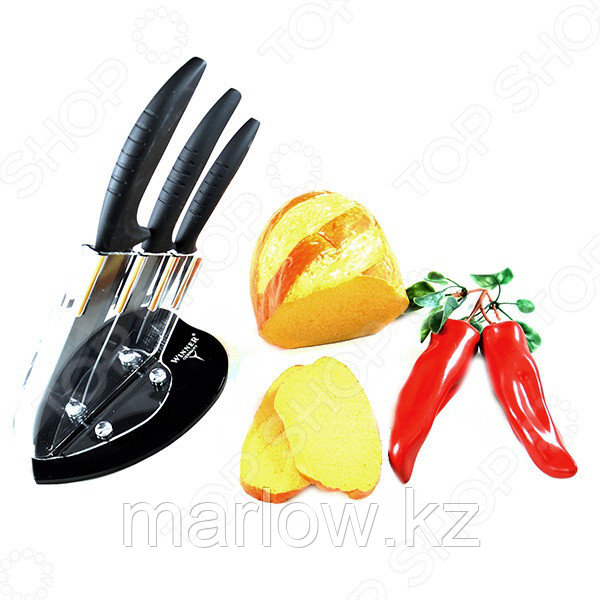 Набор керамических ножей "Winner", 4 предмета. WR-7310 - фото 5 - id-p111417036