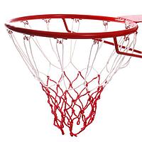 Сетка баскетбольная, двухцветная, нить 3,2 мм, (2 шт)