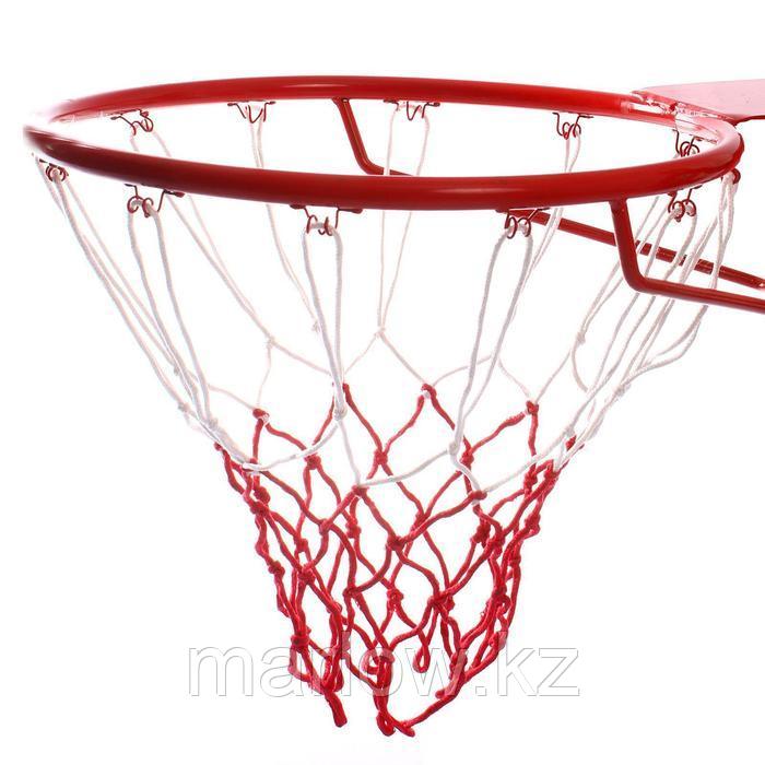 Сетка баскетбольная, двухцветная, нить 3,2 мм, (2 шт) - фото 1 - id-p111432566