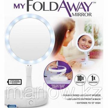 Зеркало со светодиодами My FoldAway Mirror - фото 8 - id-p111418992