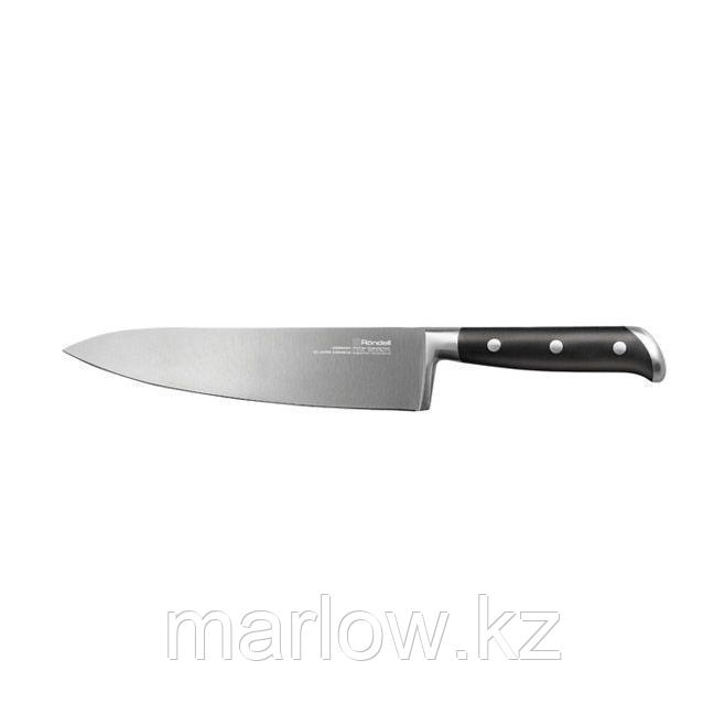 Нож поварской 20см Rondell Langsax 318RD - фото 2 - id-p111417048