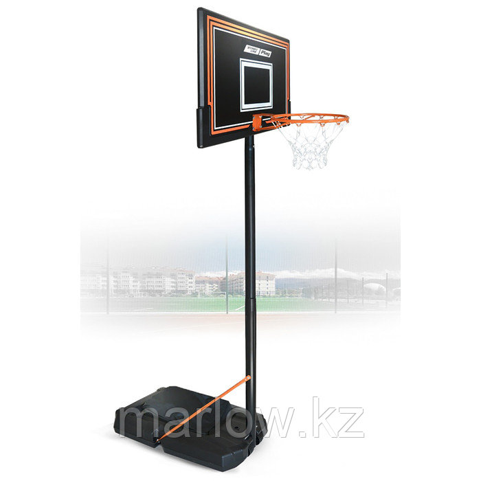 Баскетбольная стойка Standart 090 (высота 230-305 см, р-р. щита 111x71x3 см) - фото 1 - id-p111433567