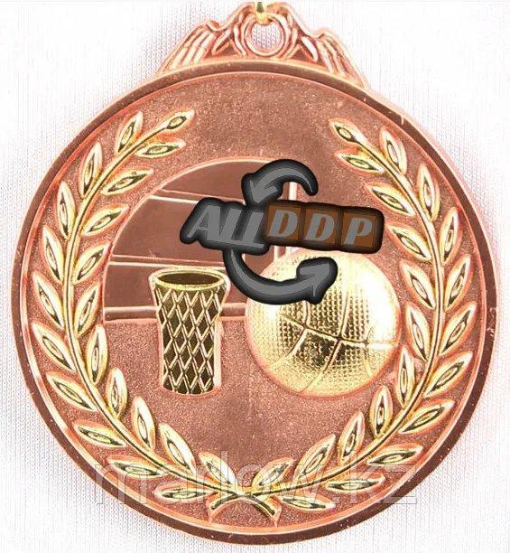 Медаль рельефная "БАСКЕТБОЛ" (бронза) - фото 1 - id-p111425845