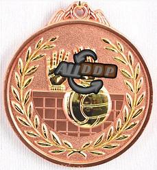 Медаль рельефная "ВОЛЕЙБОЛ" (бронза)