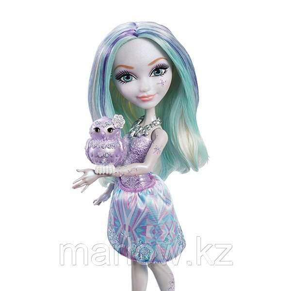 Ever After High DLB39 Игровой набор Блестящий вихрь с куклой Кристал Винтер - фото 1 - id-p111409420