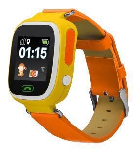 Smart Baby Watch G72 - умные детские часы с GPS, оранжевые - фото 1 - id-p111417056
