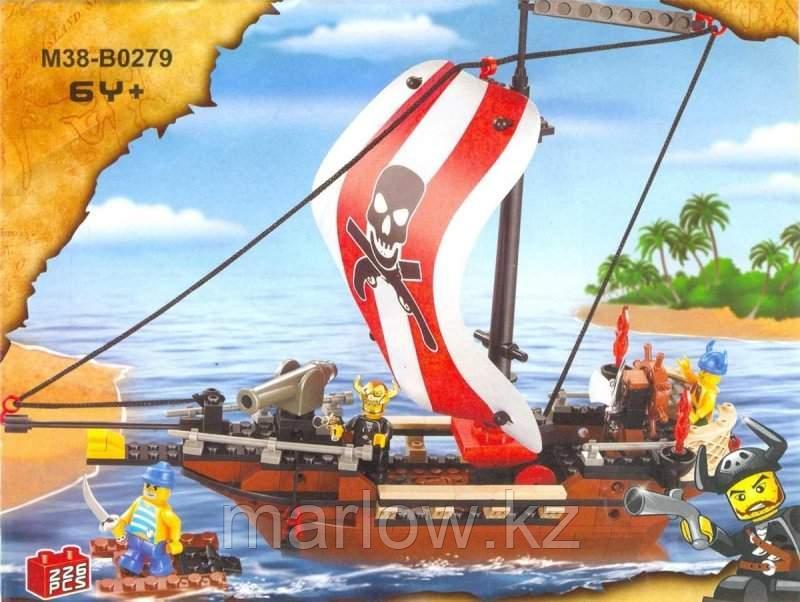 Конструктор SLUBAN "Пираты" Арт. M38-B0279 "Корабль пиратов" - фото 3 - id-p111410330