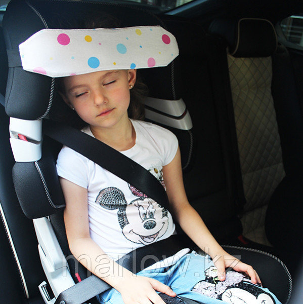 Держатель (фиксатор) для головы ребенка в автокресле «Автоняня» - Шарики - фото 2 - id-p111419972