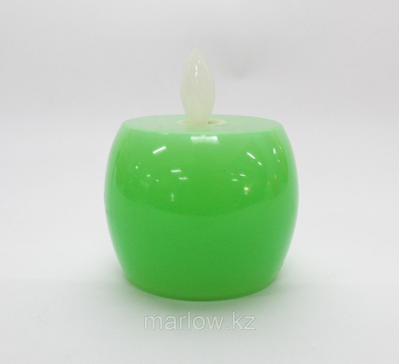 Светодиодная свеча на батарейках, яблоко, зеленое - фото 2 - id-p111415275