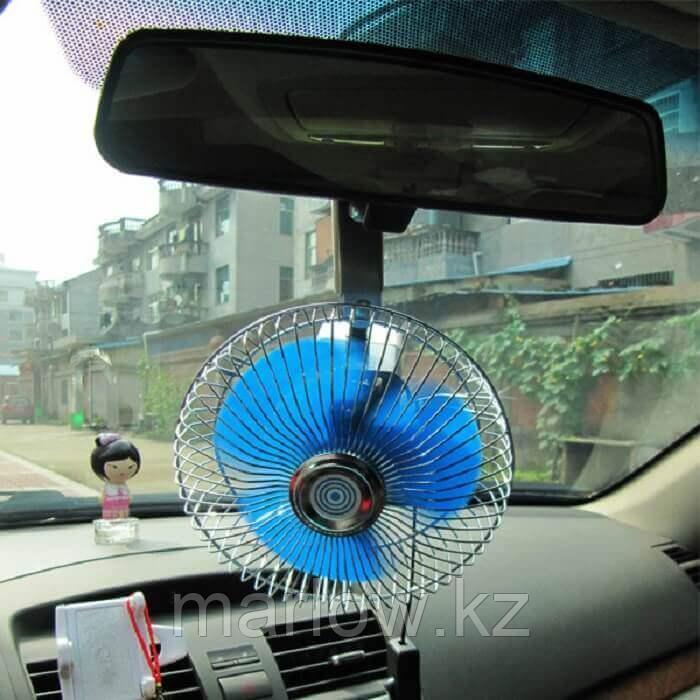 Компактный вентилятор для автомобиля на прищепке с прикуривателем - фото 2 - id-p111420956